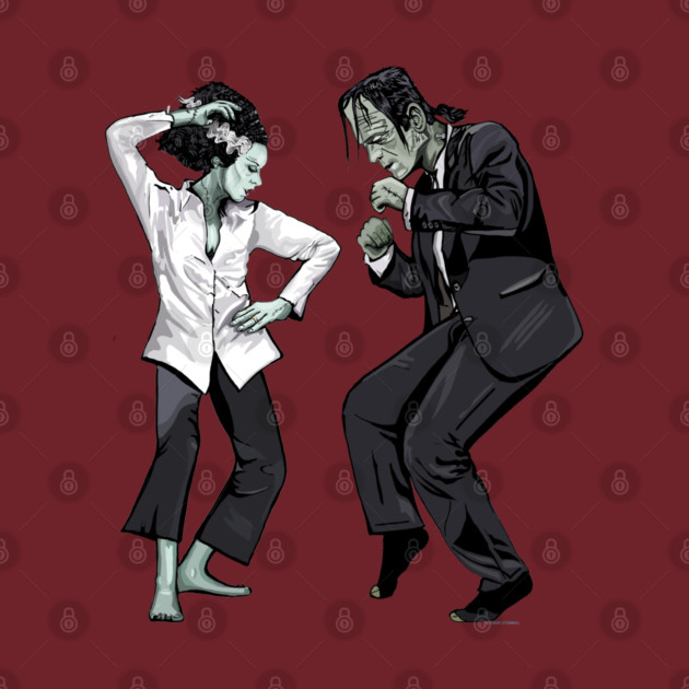 Pulp Frankenstein Halloween by Larry O'Connell