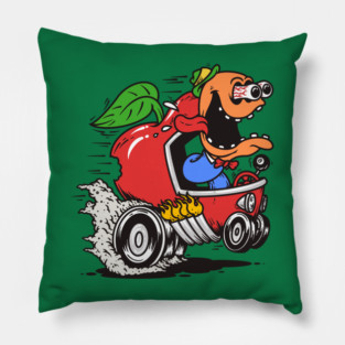 Worm Fink Pillow