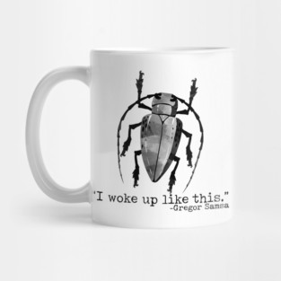 Funny Literary Metamorphosis Kafka Bug Mug