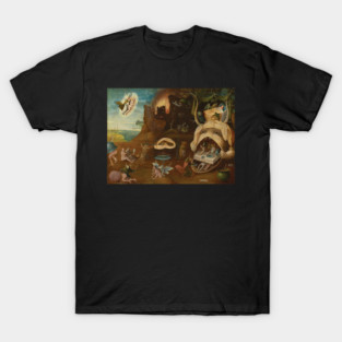 The Vision of Tundale - Follower of Hieronymus Bosch T-Shirt