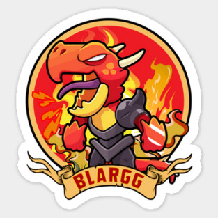 BLAARG! Sticker