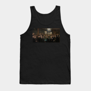 Peder Severin Krøyer's - A meeting in the Royal Danish Academy of Sciences and Letters Tank Top
