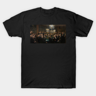 Peder Severin Krøyer's - A meeting in the Royal Danish Academy of Sciences and Letters T-Shirt