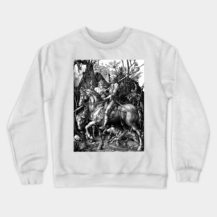 Knight, Death and the Devil - Albrecht Durer Crewneck Sweatshirt