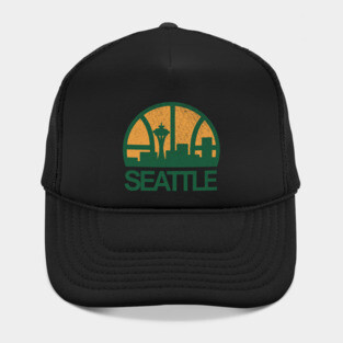 DEFUNCT - Seattle Supersonics Skyline Hat
