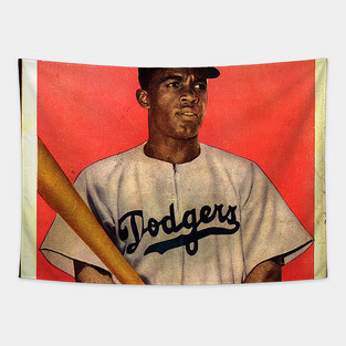 Old School Jackie Tapestry