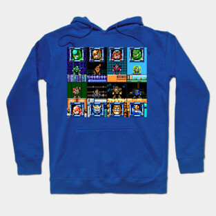 Mega Man 5 Bosses Hoodie