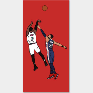 Dwyane Wade Game Winner Vs. Philadelphia Posters and Art