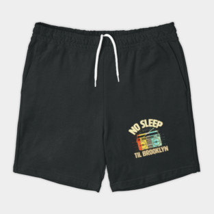 Retro No Sleep Till Brooklyn Shorts