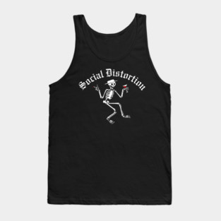 Social Distortion Skelly Tank Top