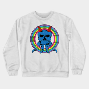 grim reaper octopus colorforms Crewneck Sweatshirt