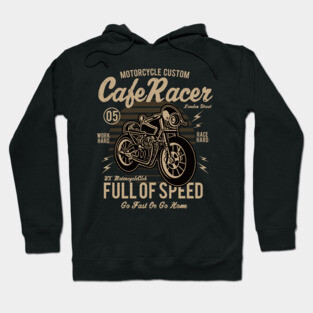 Modern Cafe Racer - Motorcycle Custom Hoodie