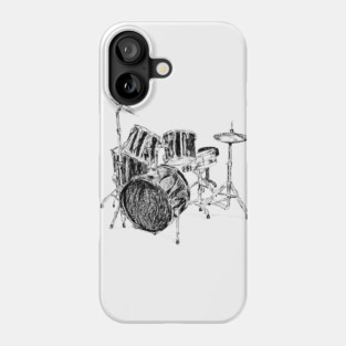 Drums set Phone Case