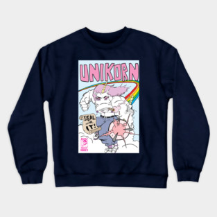 Kam Komcis: Unikorn #1 cover Crewneck Sweatshirt