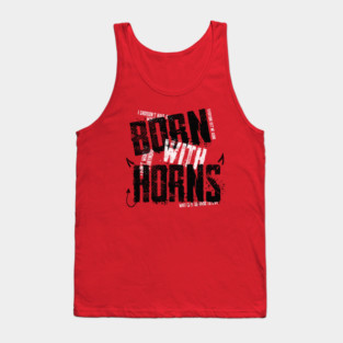 Born with Horns Tank Top