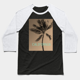 California palm tree Baseball T-Shirt