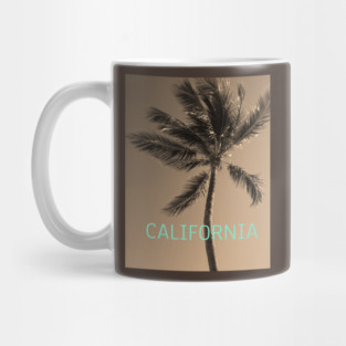 California palm tree Mug