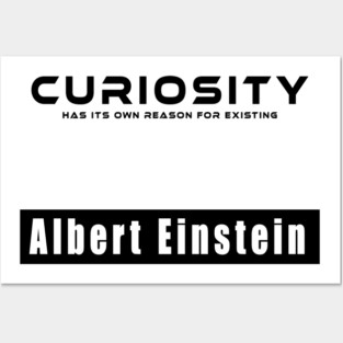 Curiosity Posters and Art