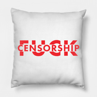 F@#$ Censorship Pillow