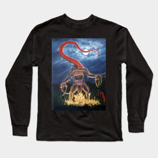 NYARLATHOTEP THE FACELESS ONE Long Sleeve T-Shirt