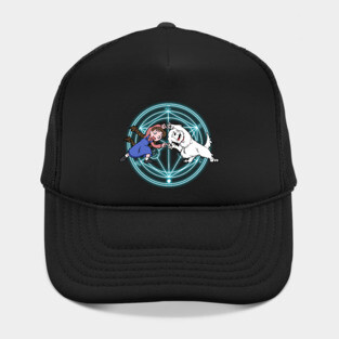 Fullmetal alchemist fusion - cyan glow Hat