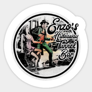 Enzo's Hideaway Tunnel Bar at the Springs in Orlando Sticker