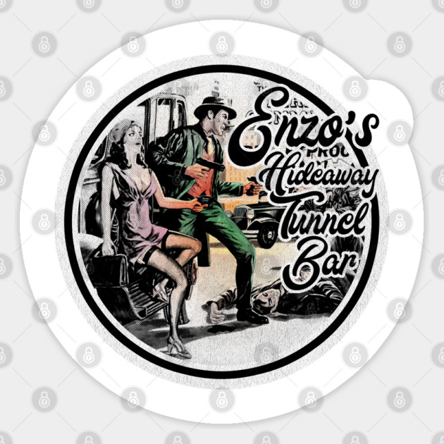 Enzo's Hideaway Tunnel Bar at the Springs in Orlando Sticker by Joaddo