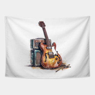 Guitar & Amp Tapestry