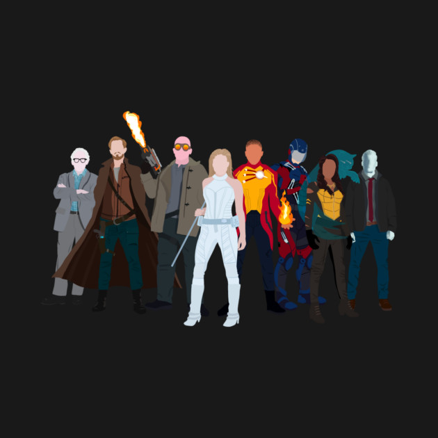 Legends of Tomorrow Crew Legends Of Tomorrow T-Shirt TeePublic