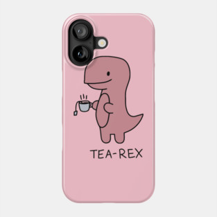 Tea-Rex Phone Case