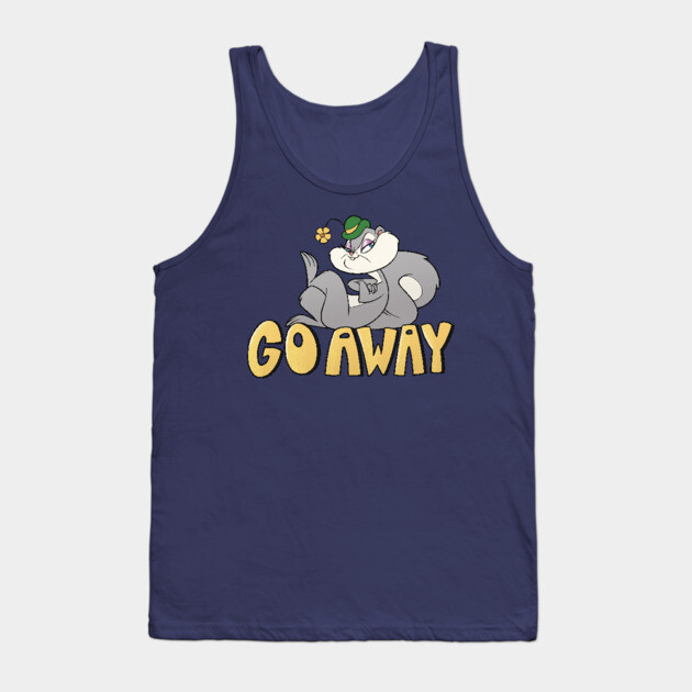 GO AWAY Tank Top by JoTheZette