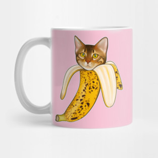 Bengal cat banana Mug