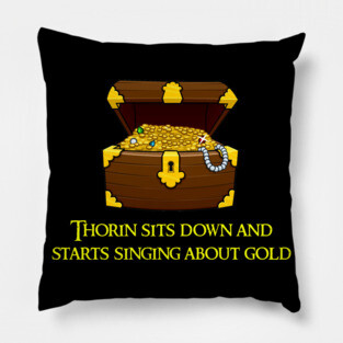 Thorin Sits Down And Starts Singing About Gold Pillow