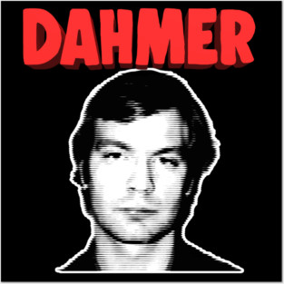 Jeffrey Dahmer #4 ∆∆∆ Retro Graphic Design Artwork Posters and Art