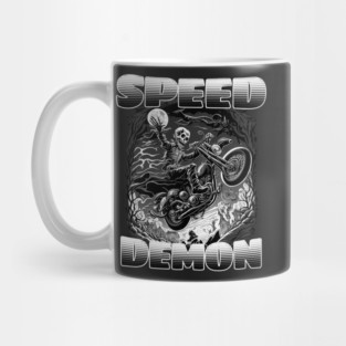 Speed Demon Motorcycle Mug