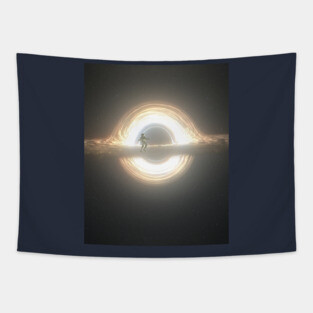Getting Lost in a Black Hole Tapestry