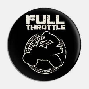 ATV Rider Quad Bikes Quadricycle Racers Full Throttle Gifts Pin