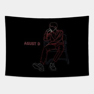 BTS AGUST D Tapestry