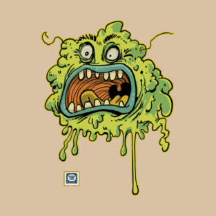 "Bogey Clinger the Nose Ghost" T-Shirt