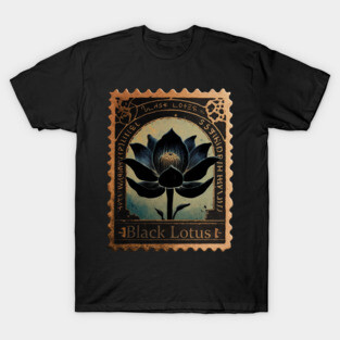 MTG - Black Lotus Stamp - Postage Stamp Series T-Shirt