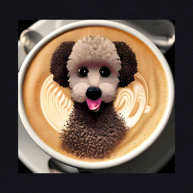 art coffee with dog by animegirlnft