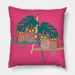 Caught In The Act (The Tarsiers I) Pillow