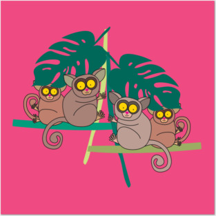 Caught In The Act (The Tarsiers I) Posters and Art