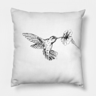 Hummingbird Pillow