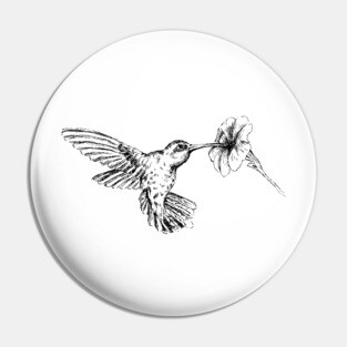 Hummingbird Pin
