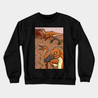 Velociraptor Crewneck Sweatshirt