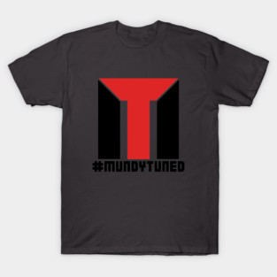 #MundyTuned Back and Red T-Shirt