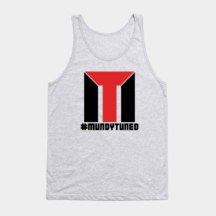 #MundyTuned Back and Red Tank Top