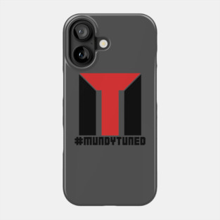 #MundyTuned Back and Red Phone Case