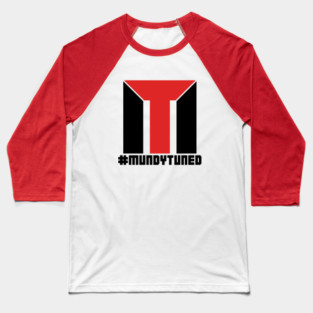 #MundyTuned Back and Red Baseball T-Shirt